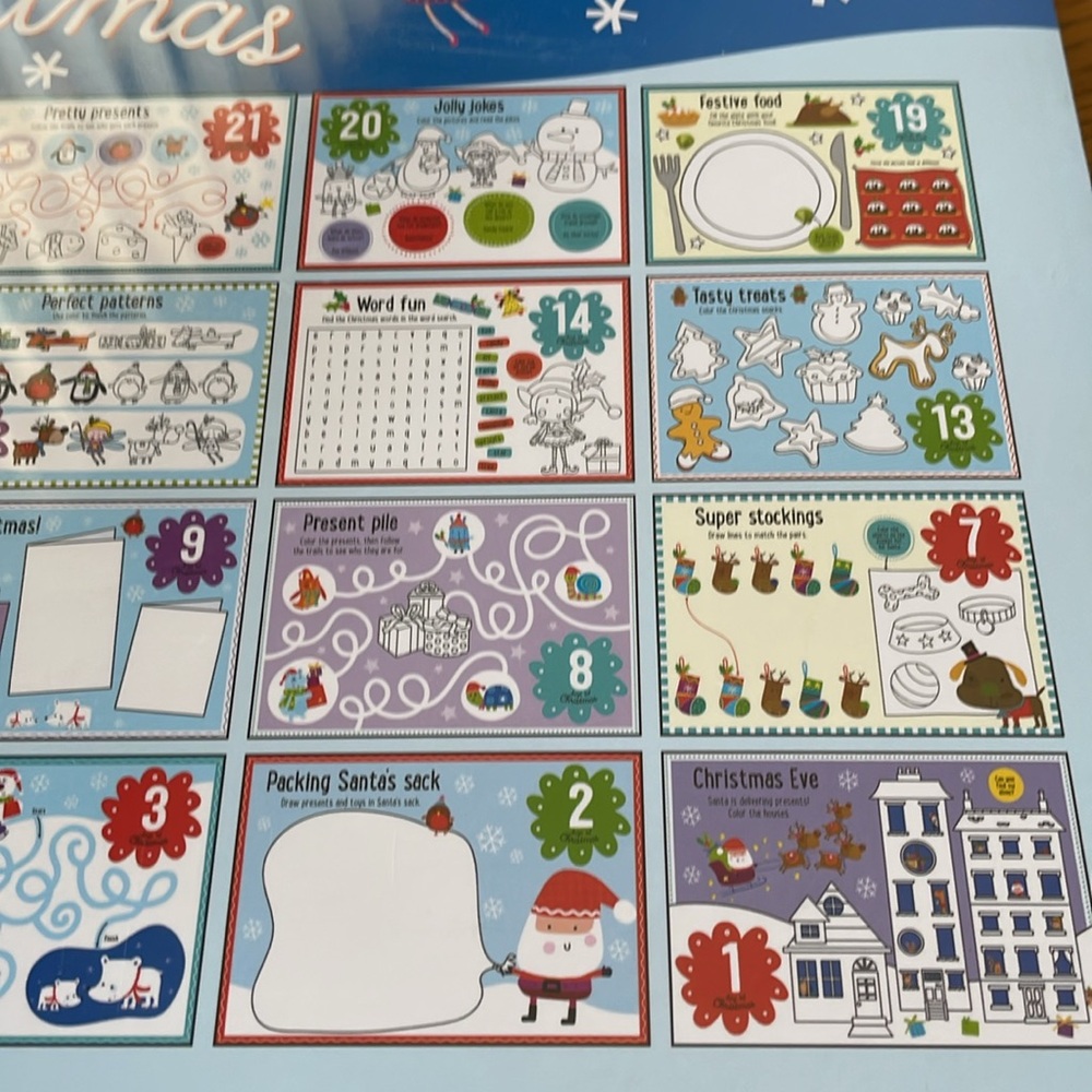 Countdown To Christmas, 24 Days of Awesome Advent Activities For Kids NEW - Picture 3 of 5